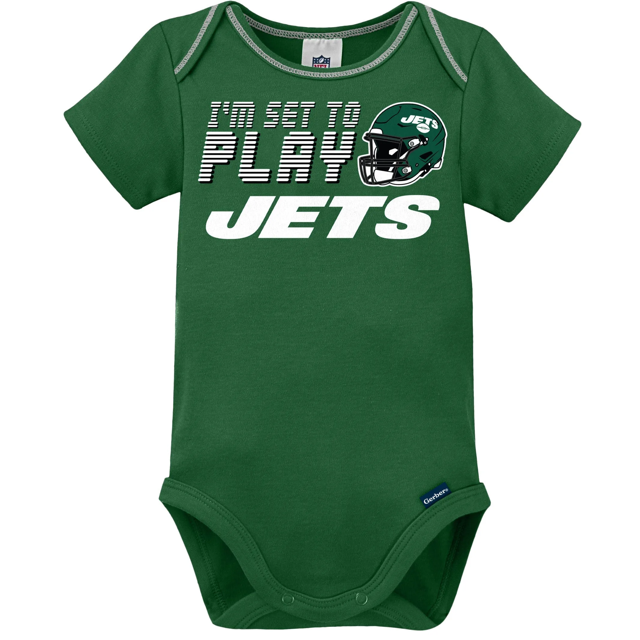 3-Piece Baby Boys Jets Bodysuit, Sleep 'N Play & Cap Set