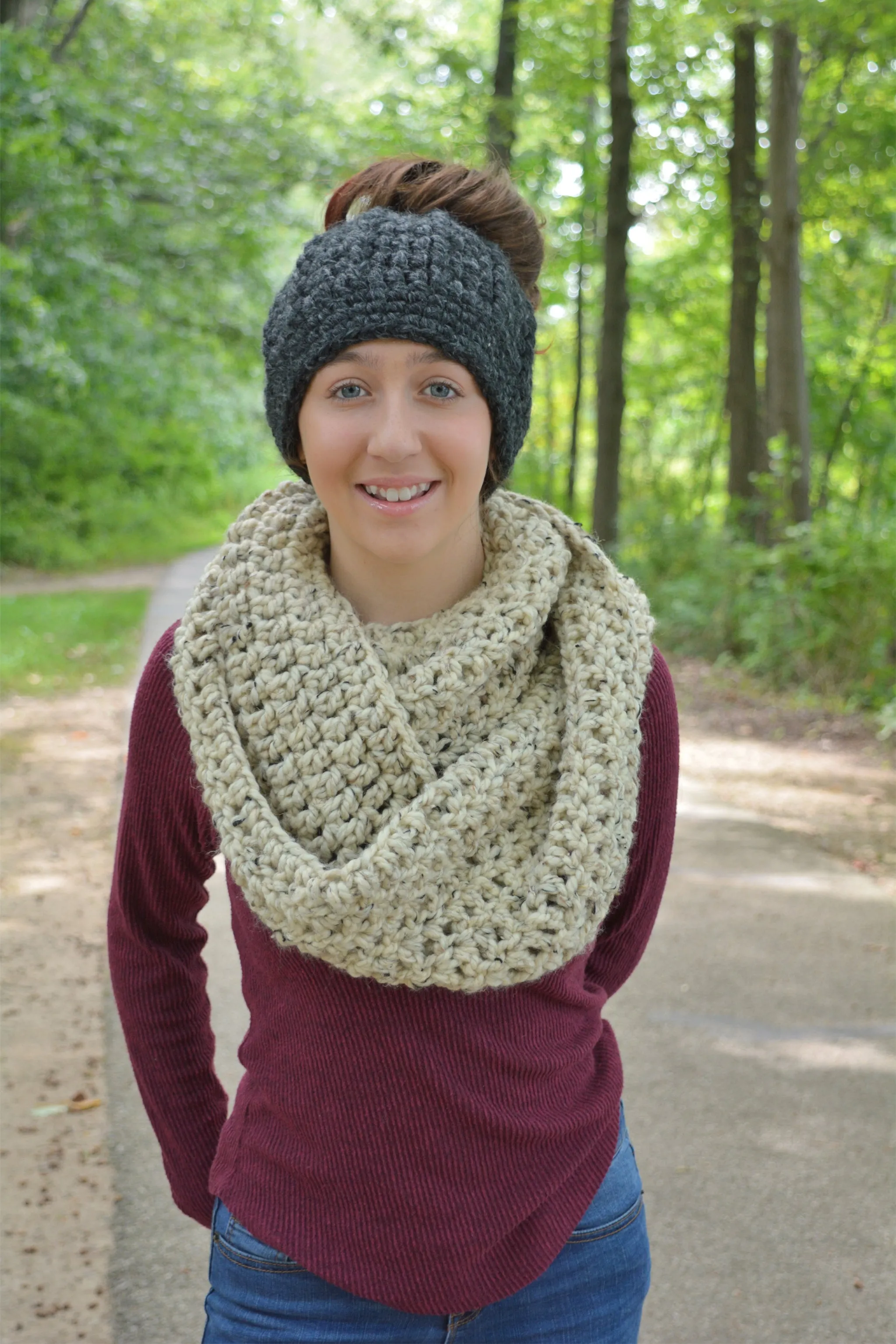 70 colors infinity cowl winter scarf