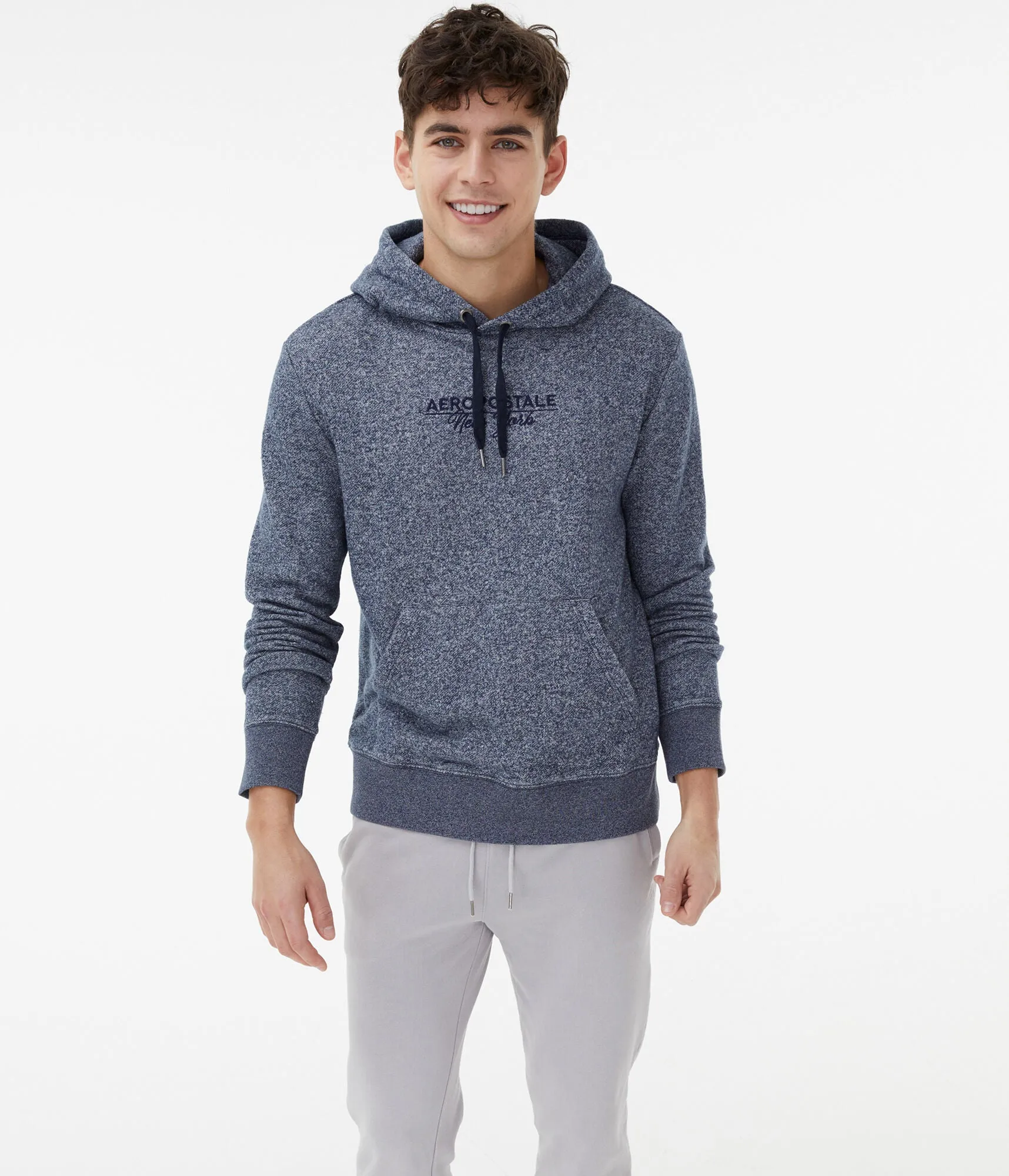 Aeropostale French Terry Pullover Hoodie