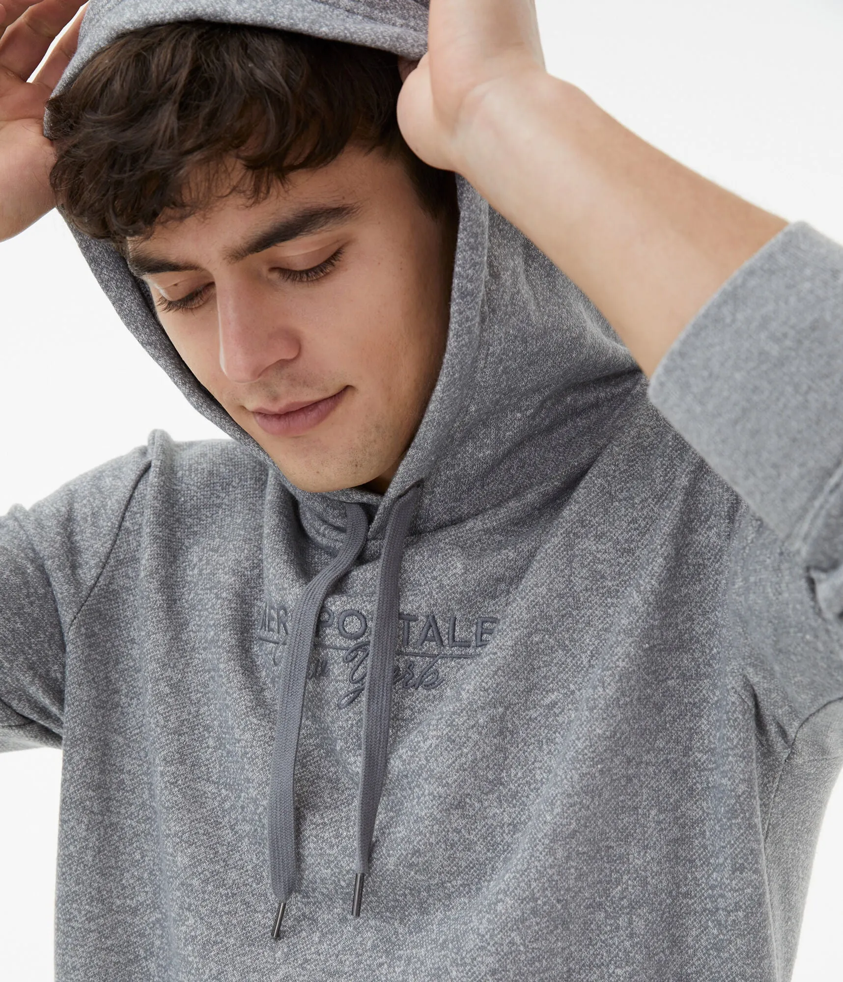 Aeropostale French Terry Pullover Hoodie