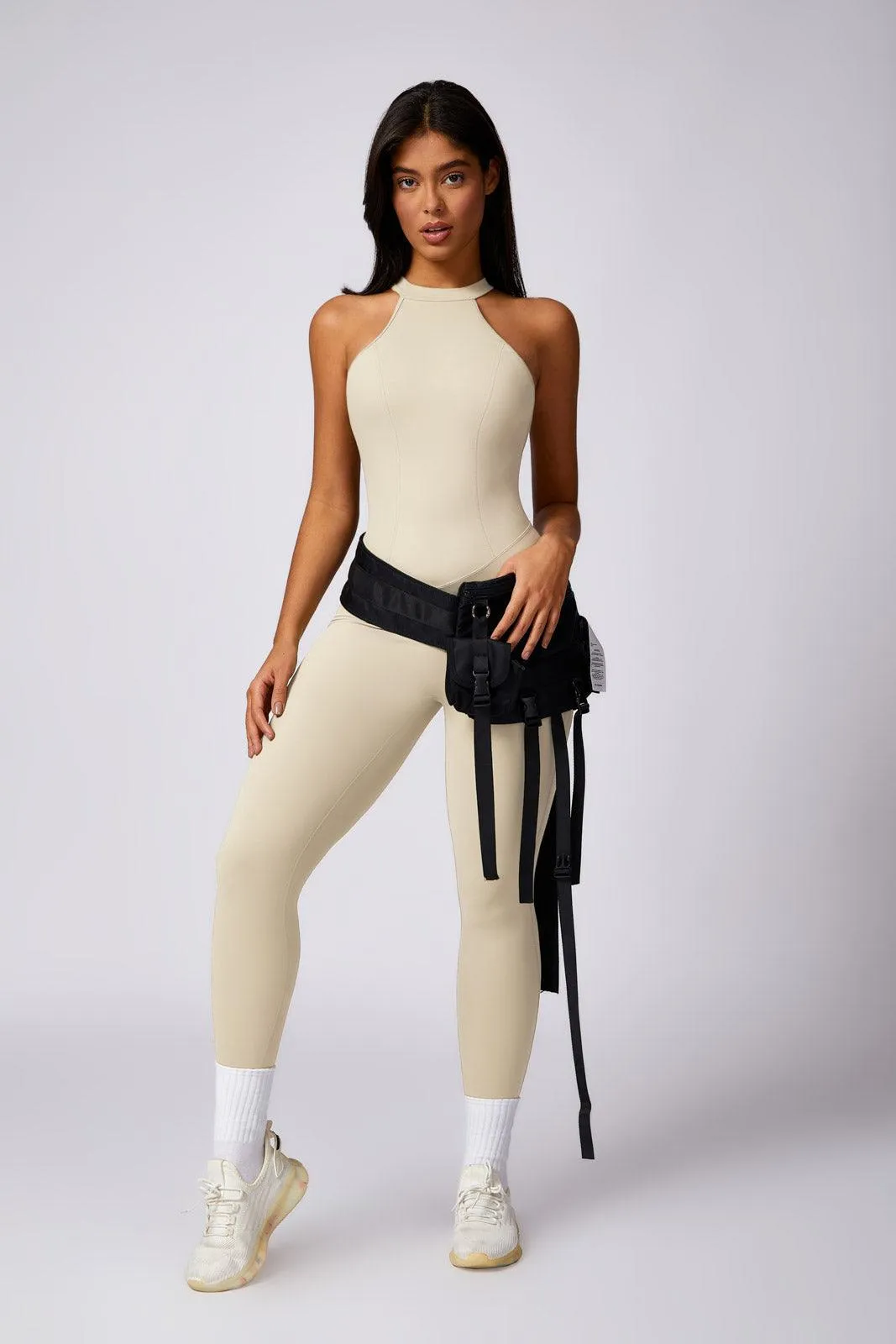 Aiden Jumpsuit - Cream (FINAL SALE)