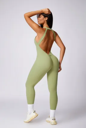 Aiden Jumpsuit - Pistachio (FINAL SALE)