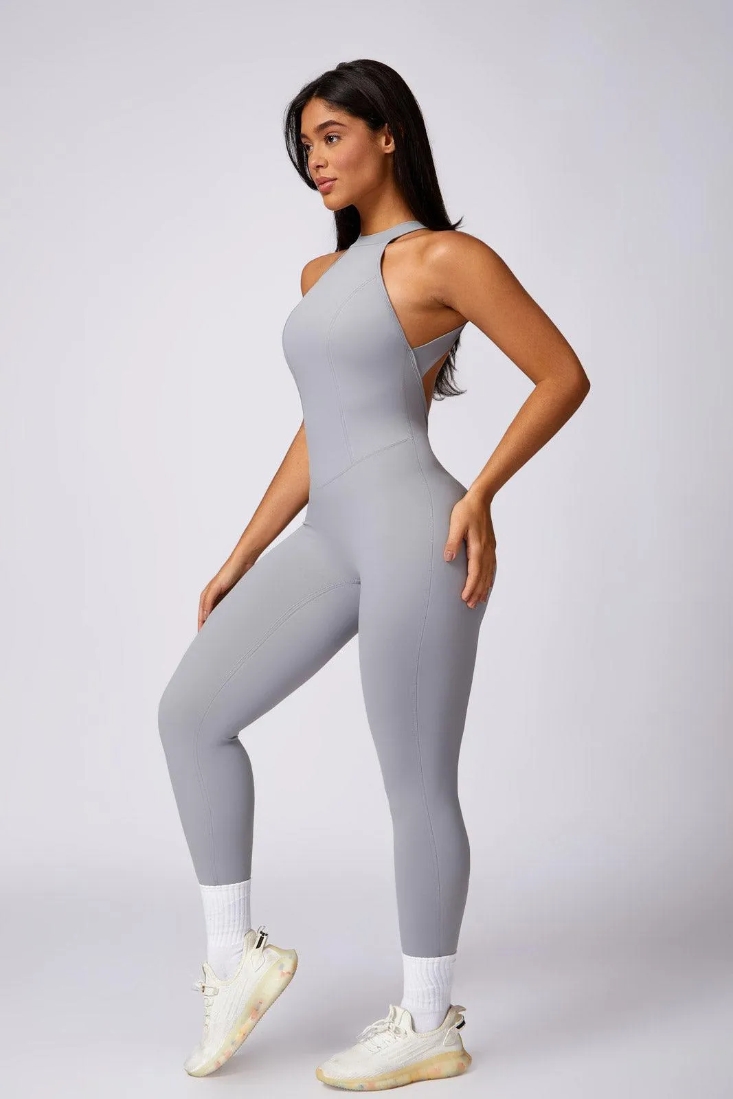 Aiden Jumpsuit - Rhino Grey (FINAL SALE)