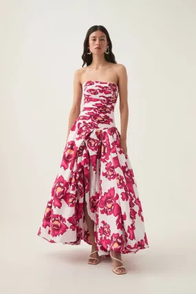 Aje Behold Maxi Dress in Boldly Blooming Size 14