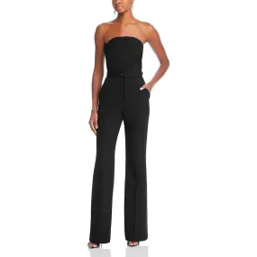 A.L.C. Womens Kate Strapless Wide Leg Jumpsuit