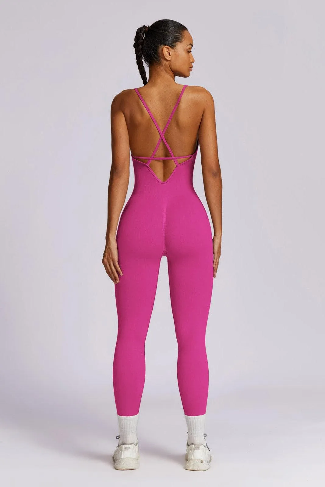 Alessia Jumpsuit - Magenta (FINAL SALE)