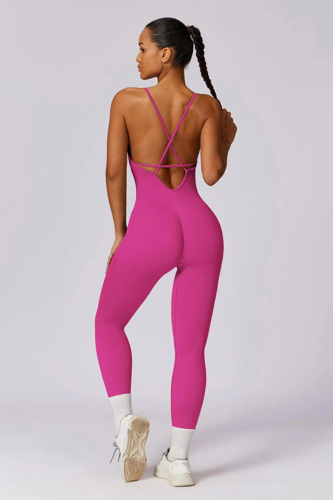 Alessia Jumpsuit - Magenta (FINAL SALE)