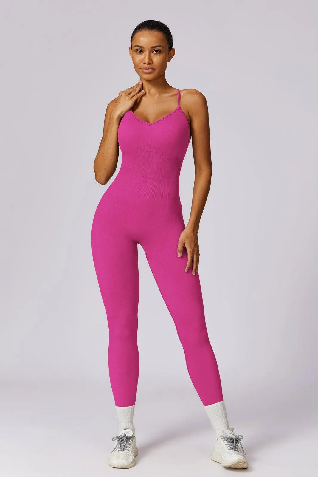 Alessia Jumpsuit - Magenta (FINAL SALE)