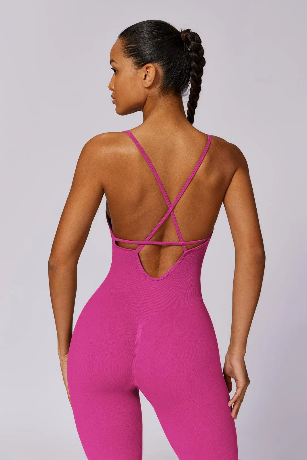 Alessia Jumpsuit - Magenta (FINAL SALE)