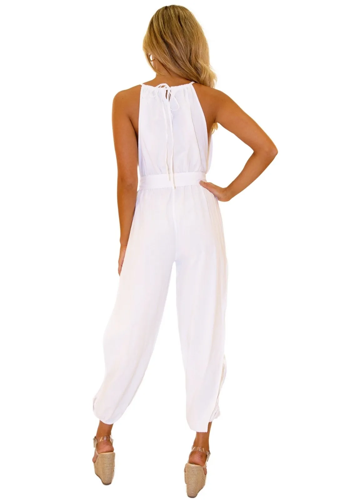 'Alexandra' Side Cut Jumpsuit