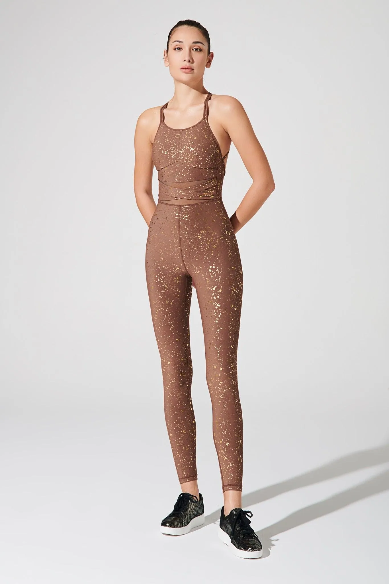 Aleyn Luminous Jumpsuit - Bronze