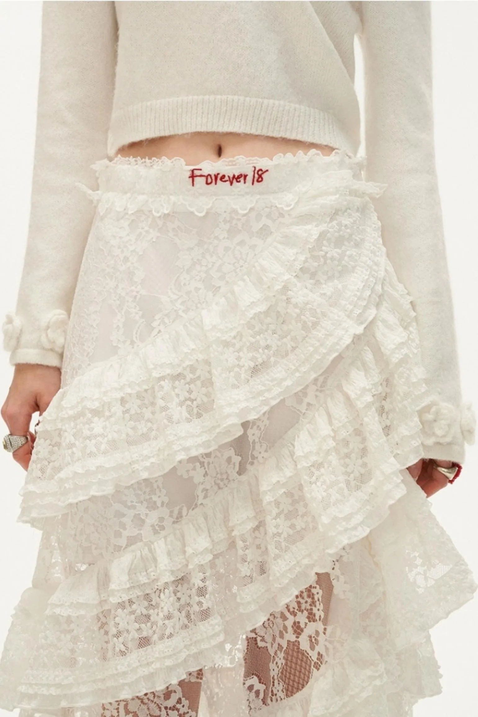 American Layered Lace Skirt