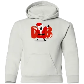 Amusing Dabbing Santa Youth Pullover Hoodie