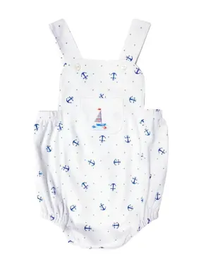 Anchor Print Infant Romper