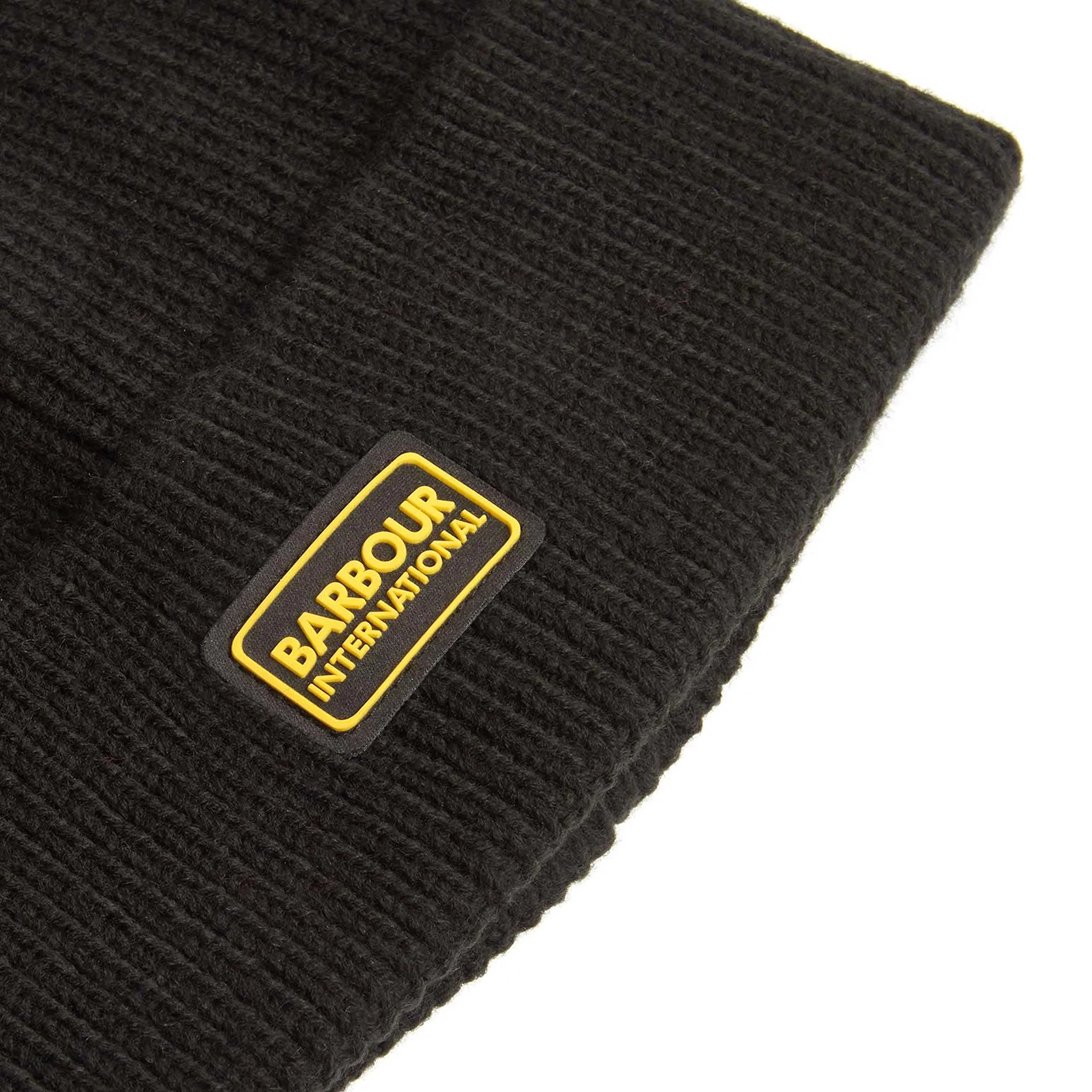 Barbour Sweeper Legacy Beanie & Scarf Gift Set in Black