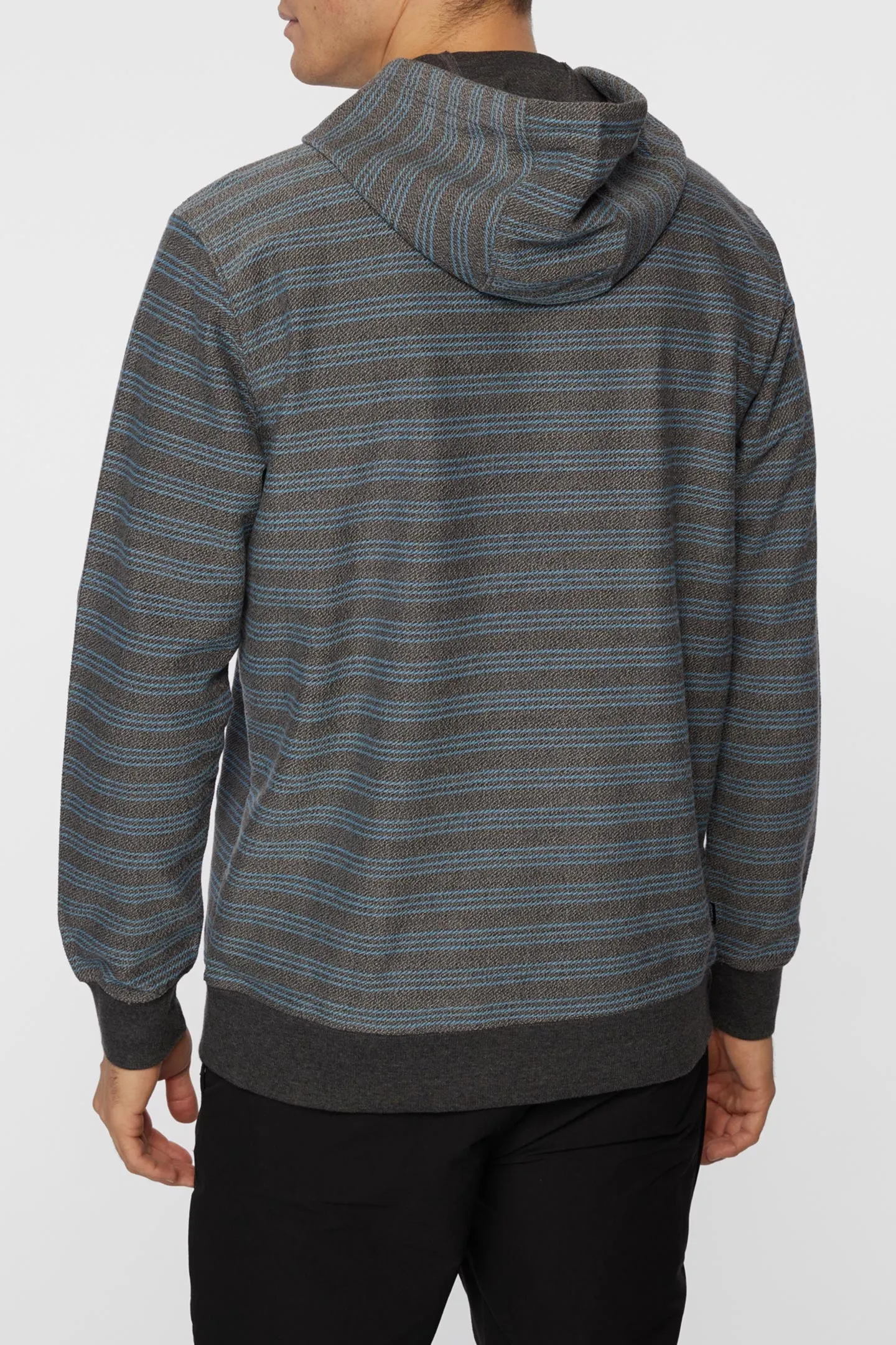 BAVARO STRIPED PULLOVER FLEECE