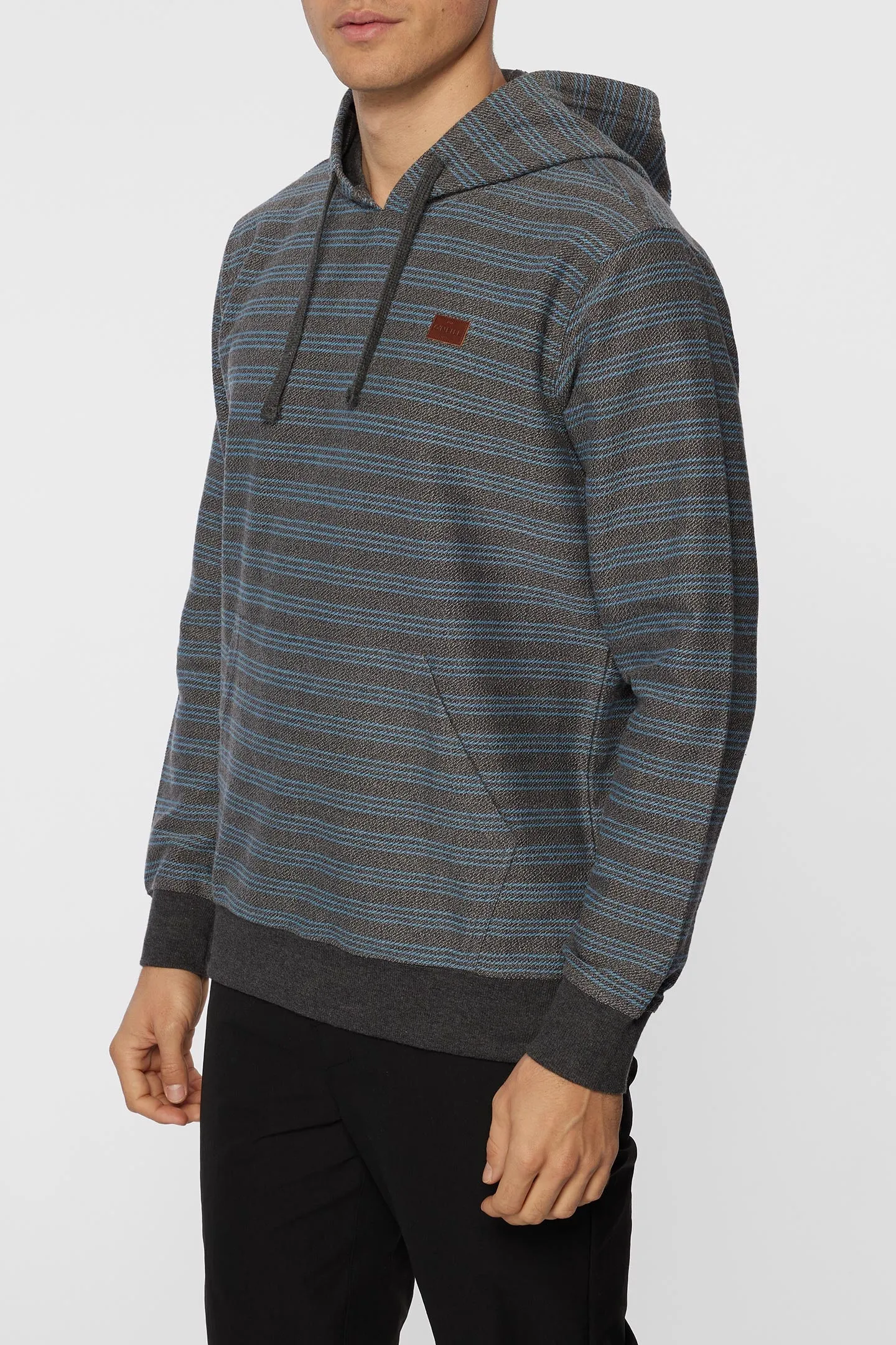 BAVARO STRIPED PULLOVER FLEECE