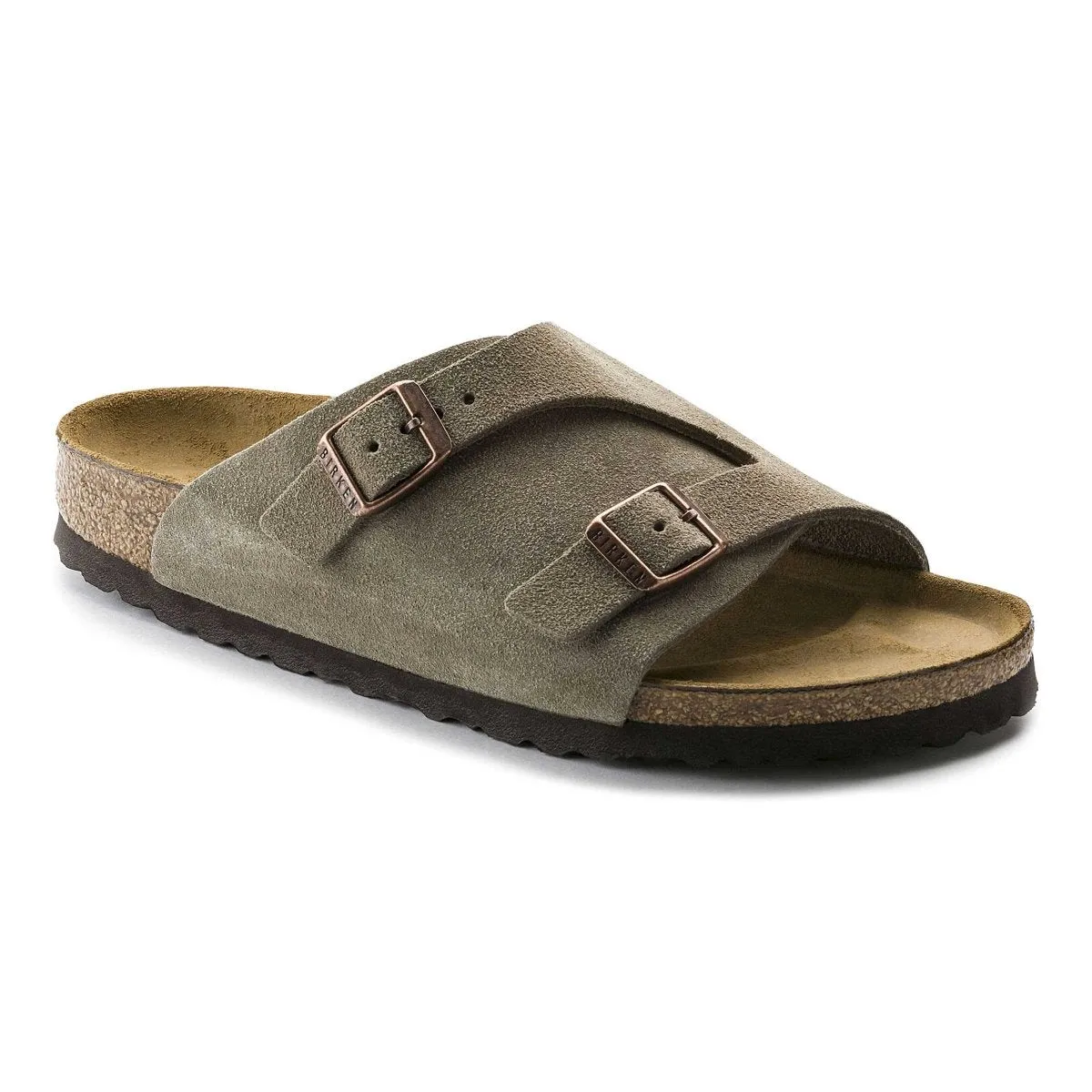 Birkenstock Men's Zurich Taupe Suede