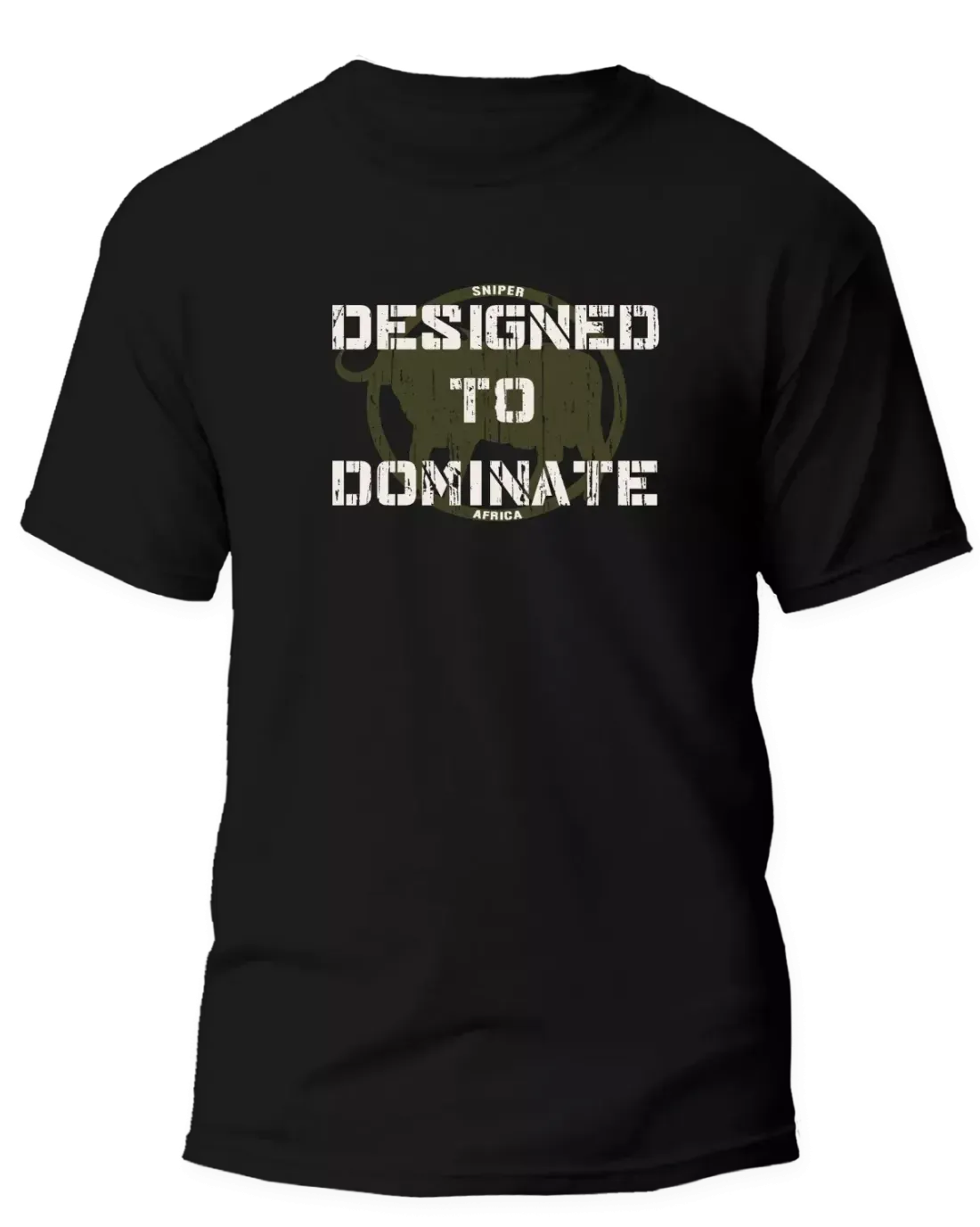 BLACK DOMINATE T-SHIRT