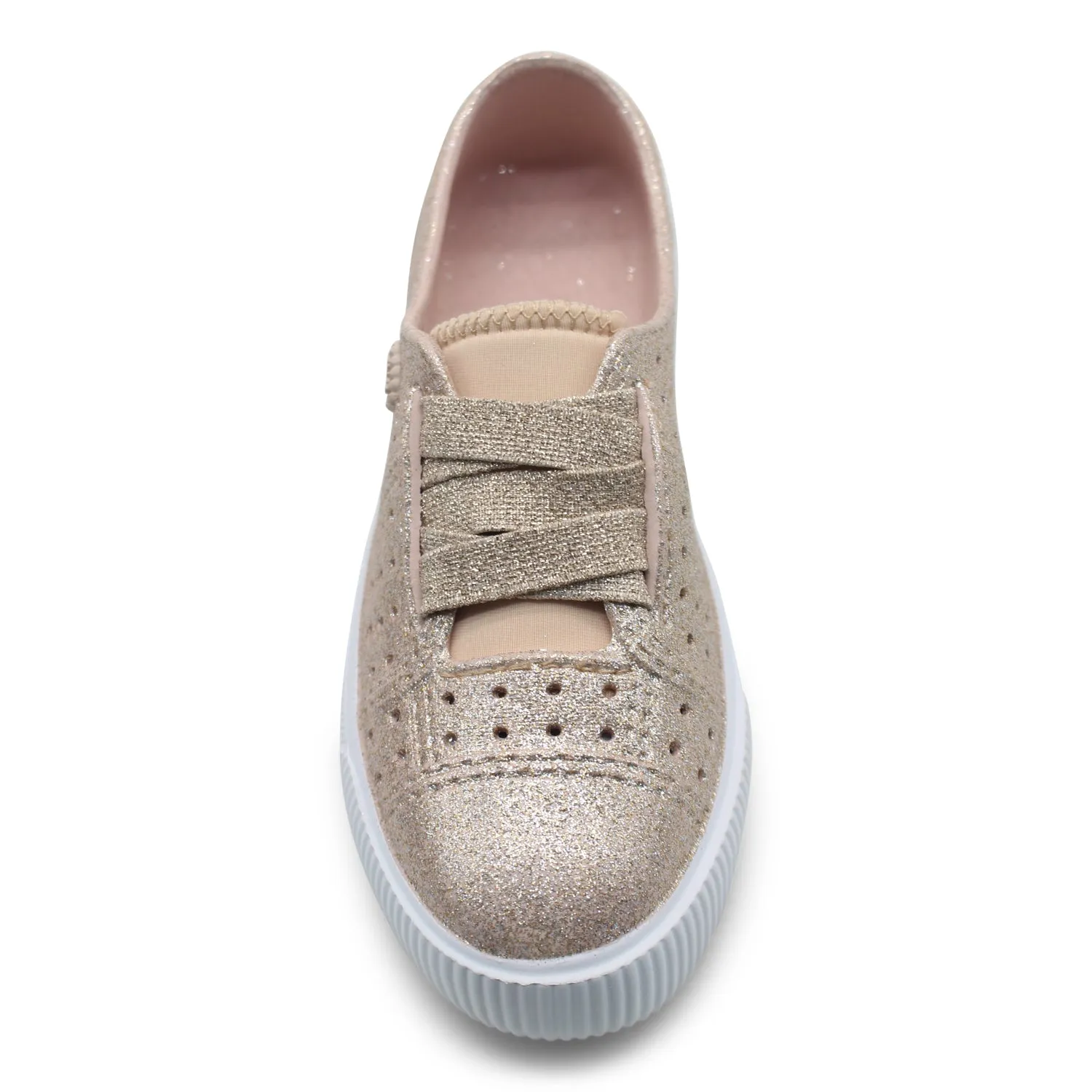 Blowfish Kid's Rioo-K Slip On Shoe - Rose Gold Metallic