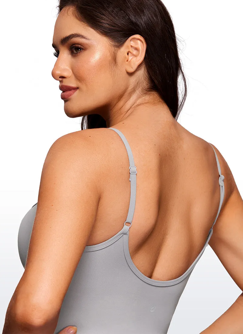 Butterluxe Flare Jumpsuits Build-in Bra Bodysuits 30''