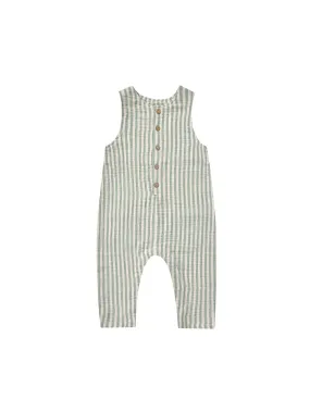 Button Jumpsuit | Summer Stripe