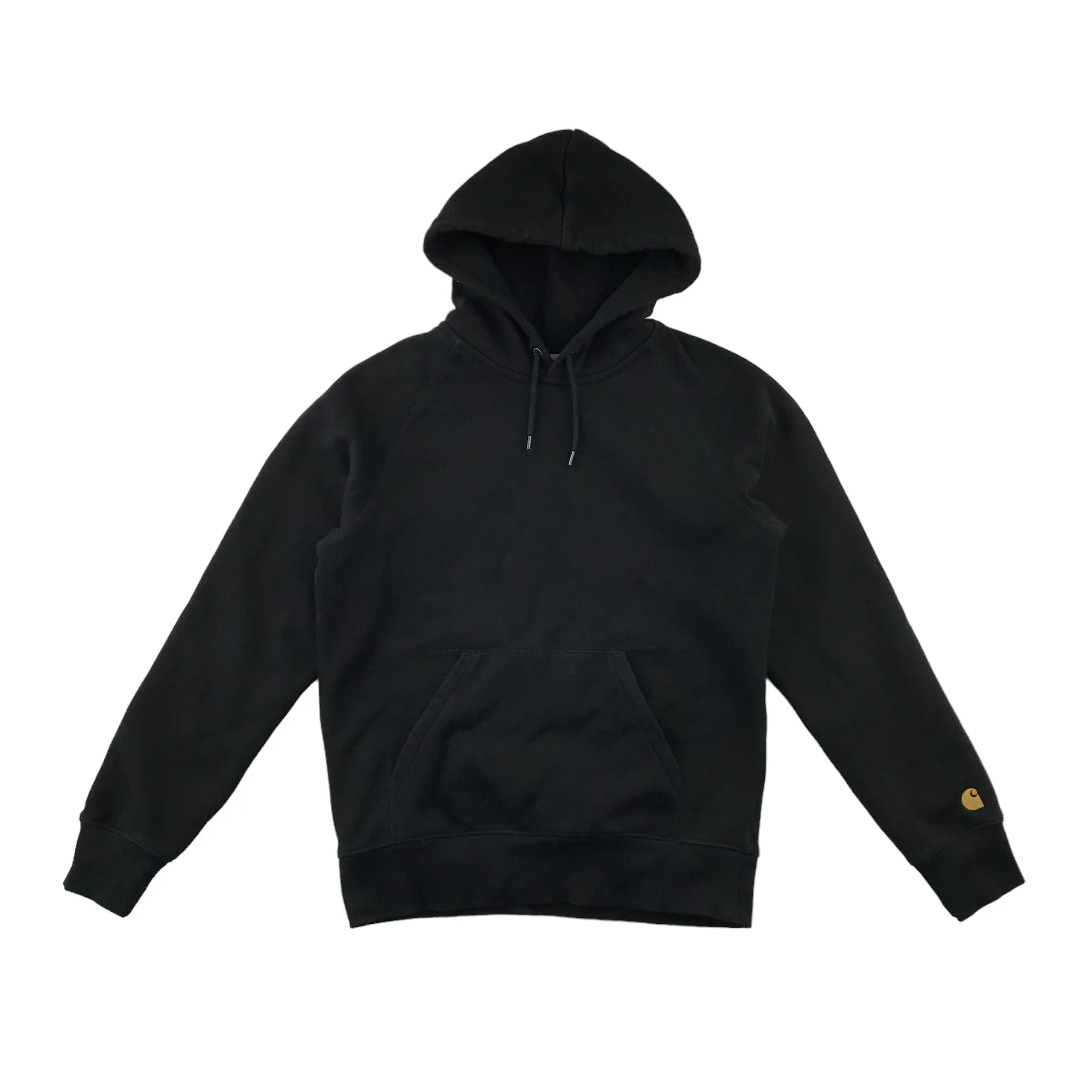 Carhartt hoodie adult size XS black plain pullover sleeve logo unisex