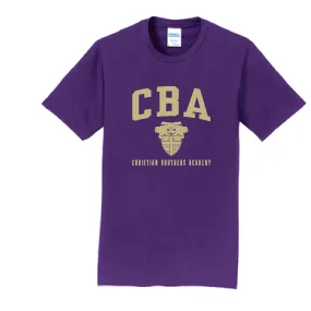 CBA- Cotton Team Purple Tshirt