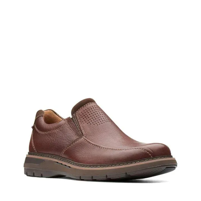 Clarks Men's Un Ramble Step Mahogany