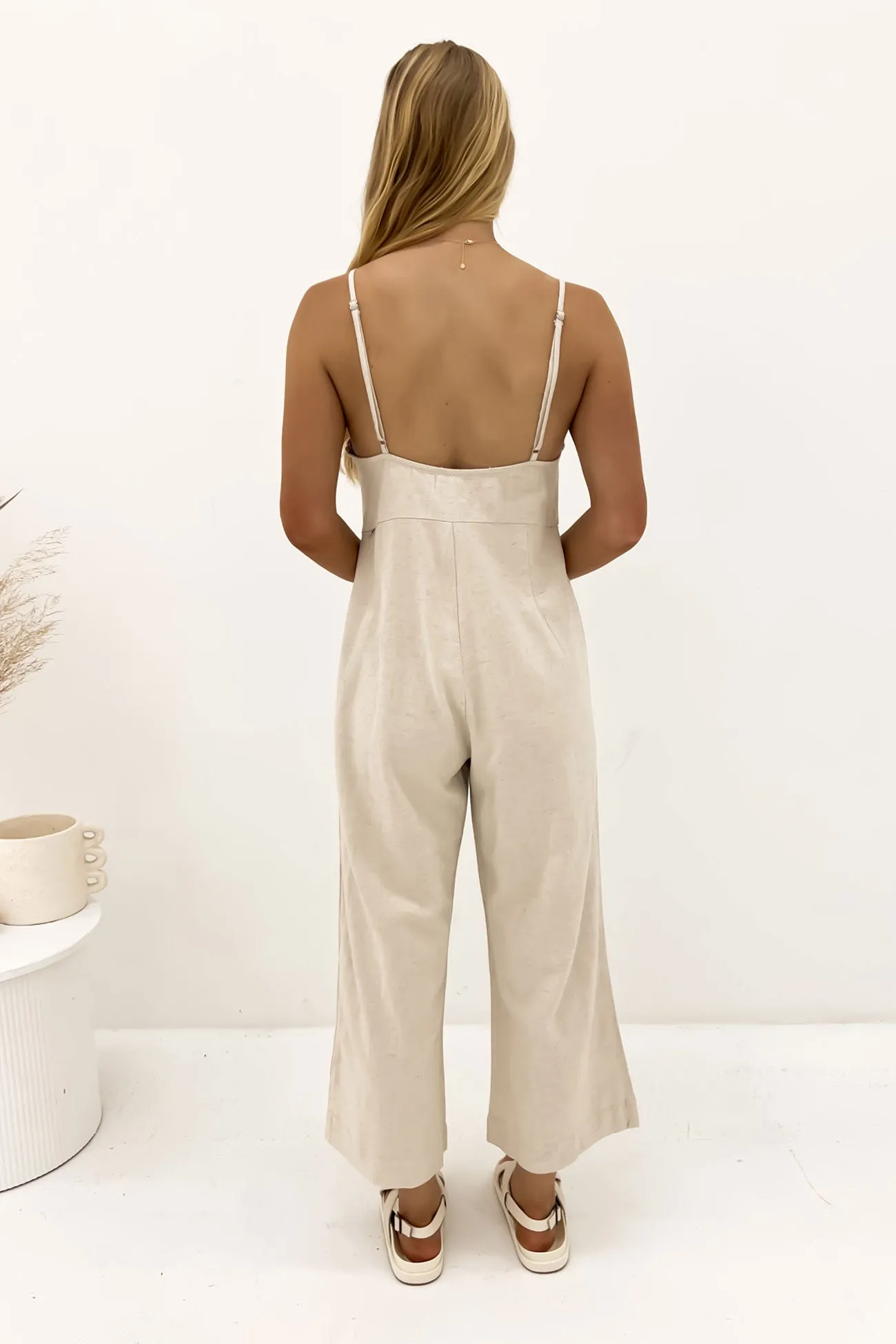 Classic Jumpsuit Oat