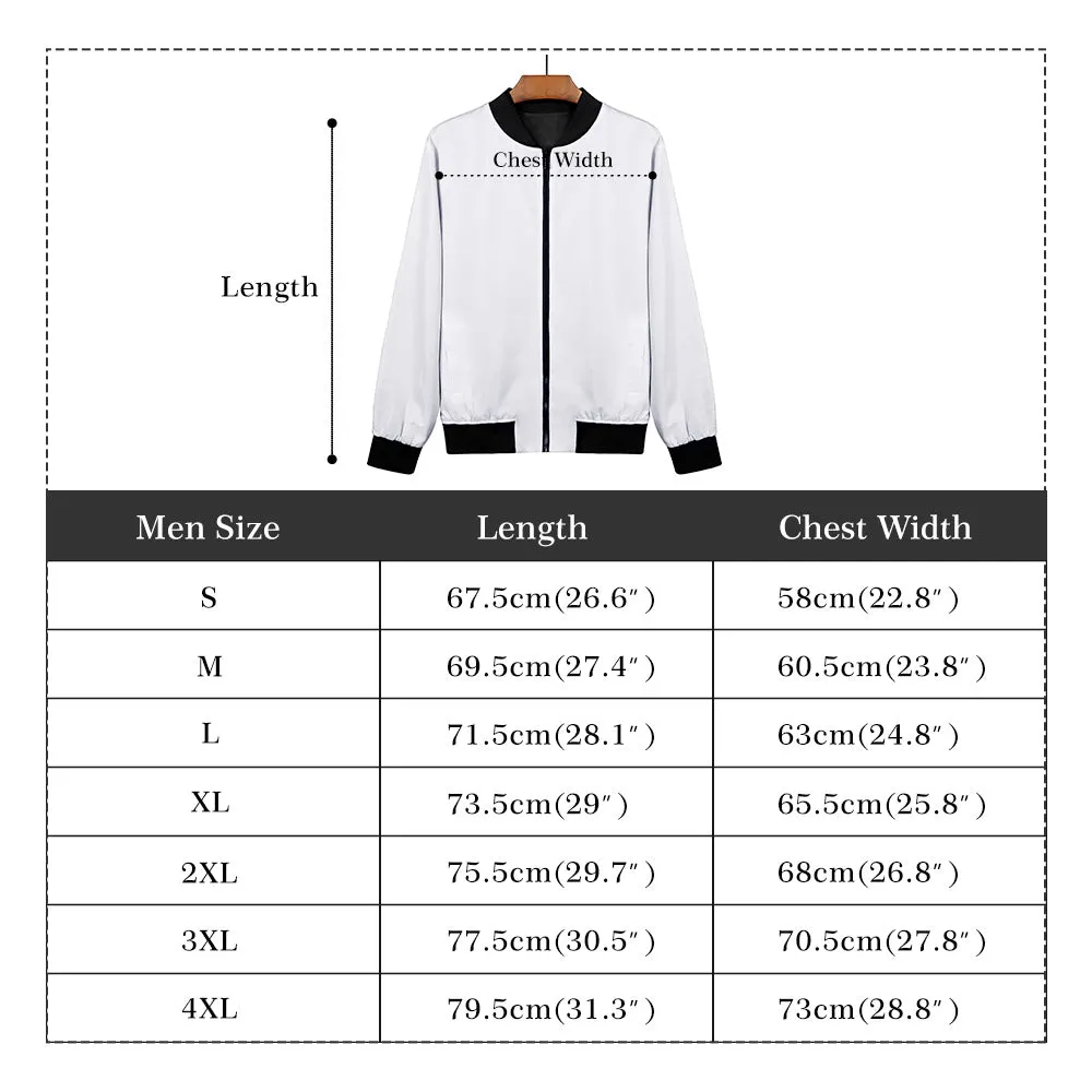 Colorful Ornament Unisex Zip Up Track Jacket