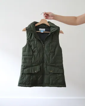 Columbia Hooded Puffer Vest (S)