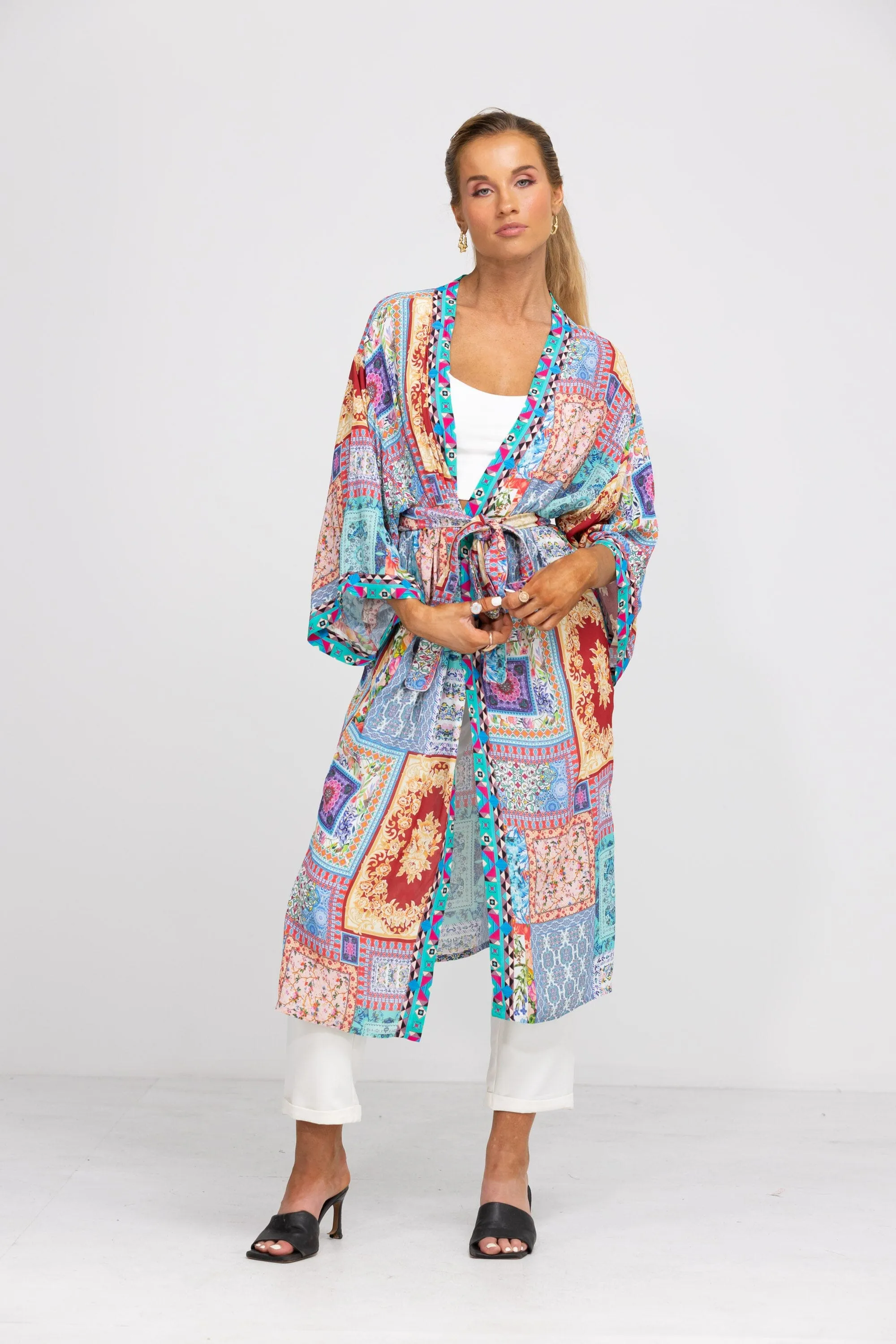 DAMASCUS - KIMONO SHRUG (LONG)