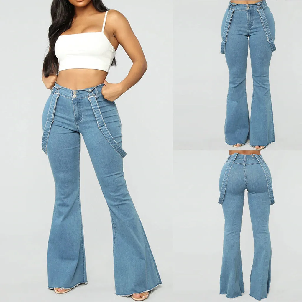 Denim Bell Bottoms | Bella Chic