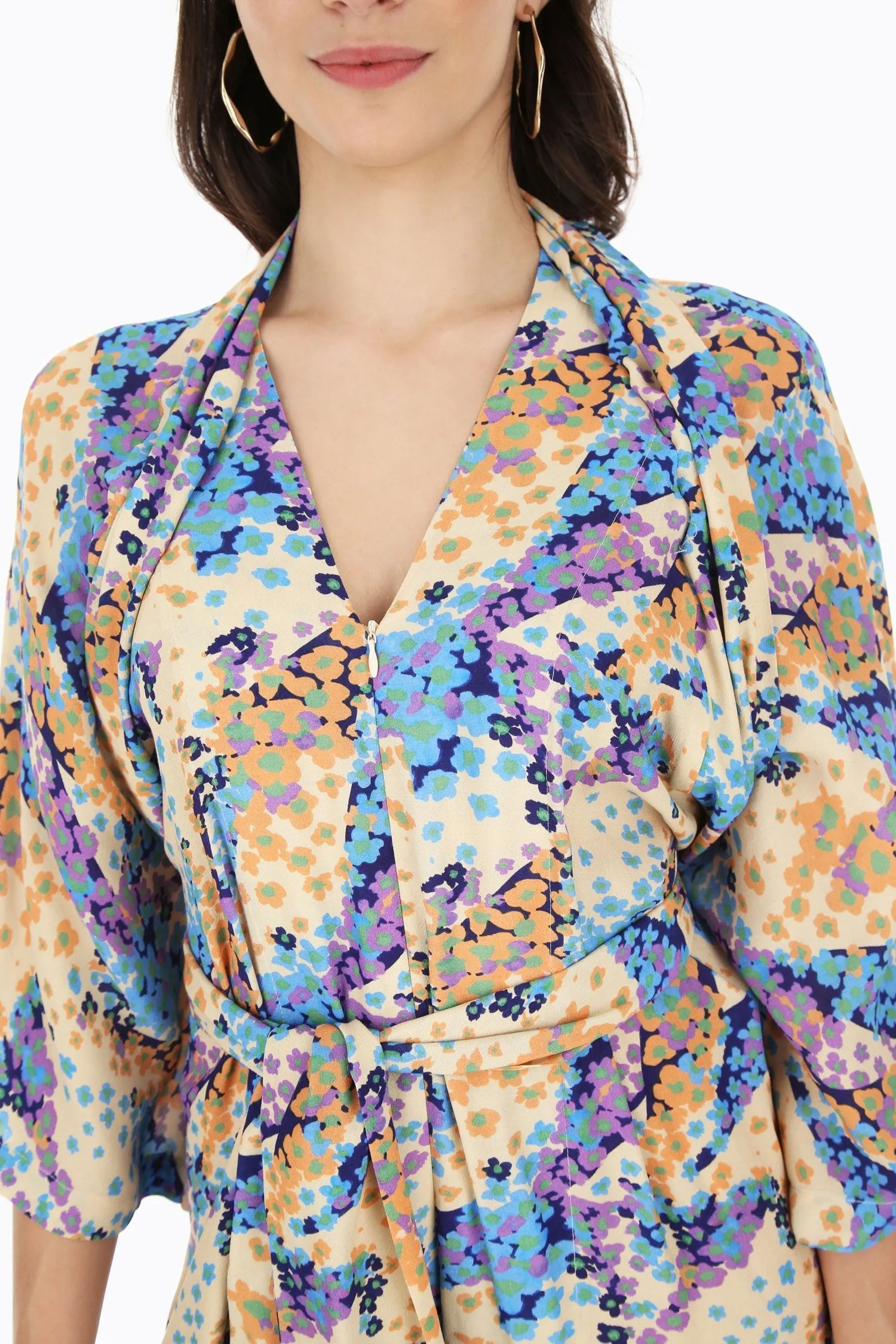 Dixie Floral print Jumpsuit