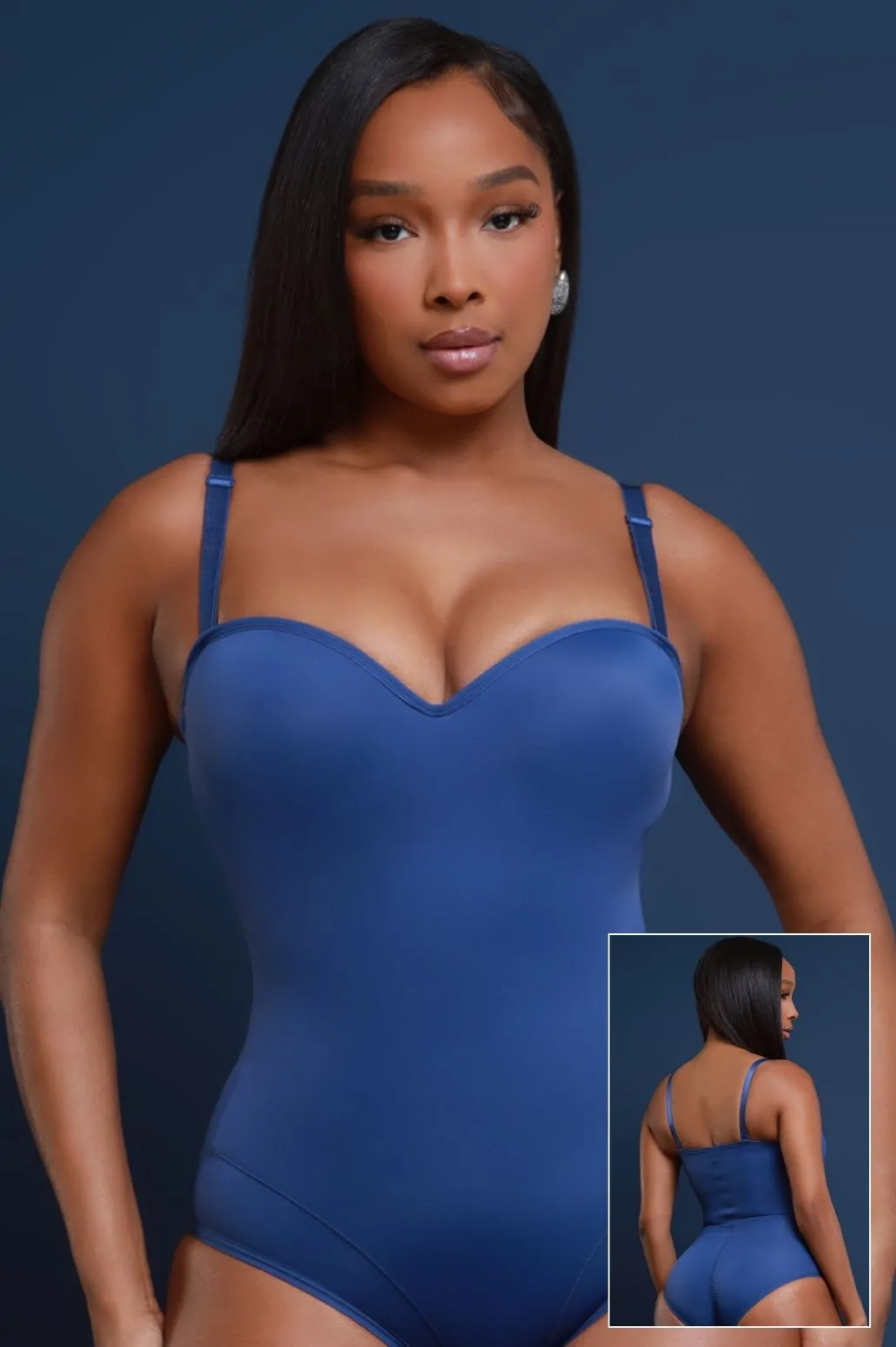 Doctored Form Shapewear Bodysuit - Royal Blue No. 124