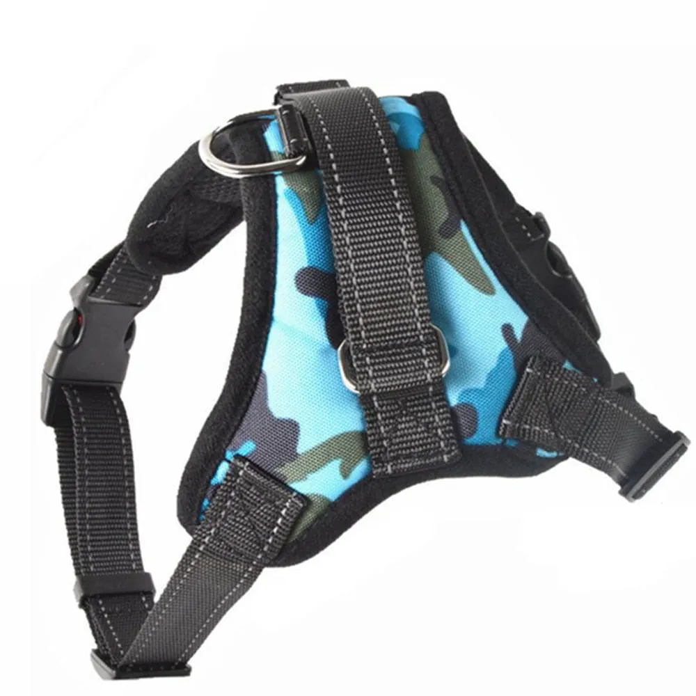 Dog and Cat Adjustable Harness with Leash Reflective and Breathable