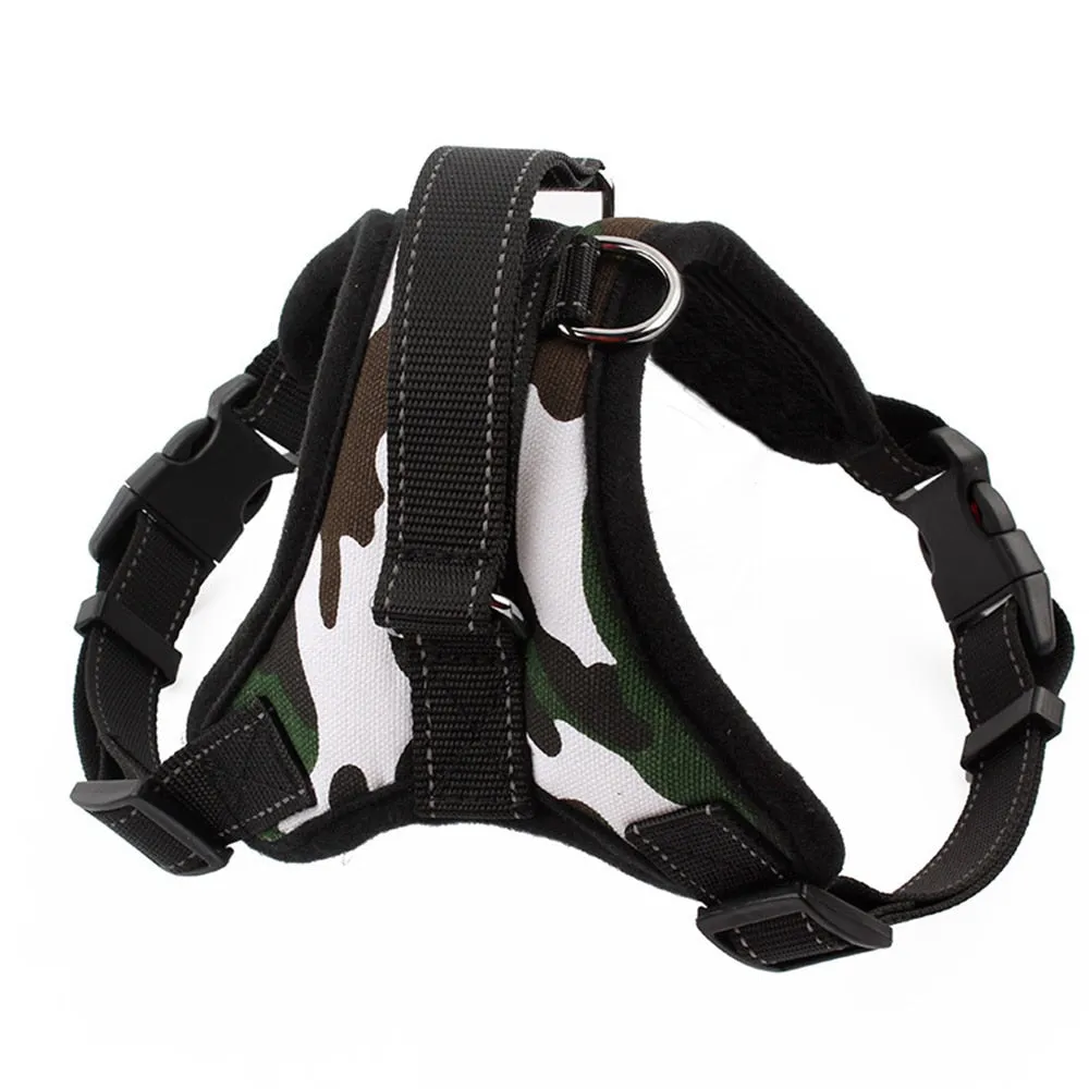 Dog and Cat Adjustable Harness with Leash Reflective and Breathable