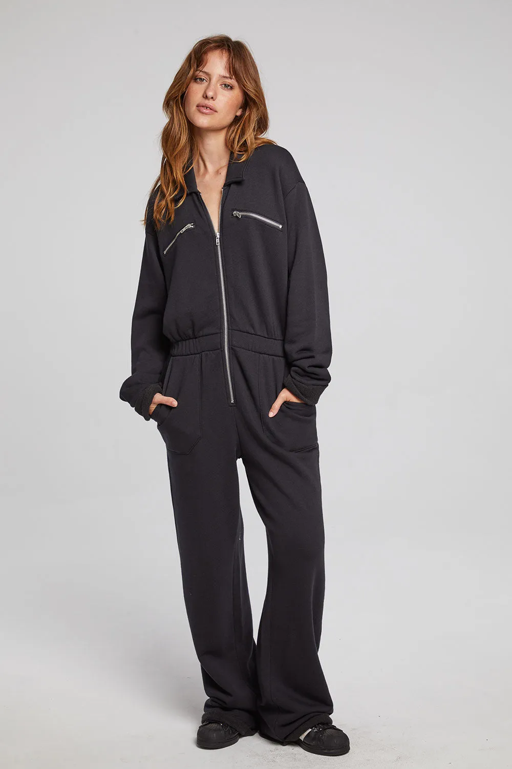 Dolores Licorice Jumpsuit