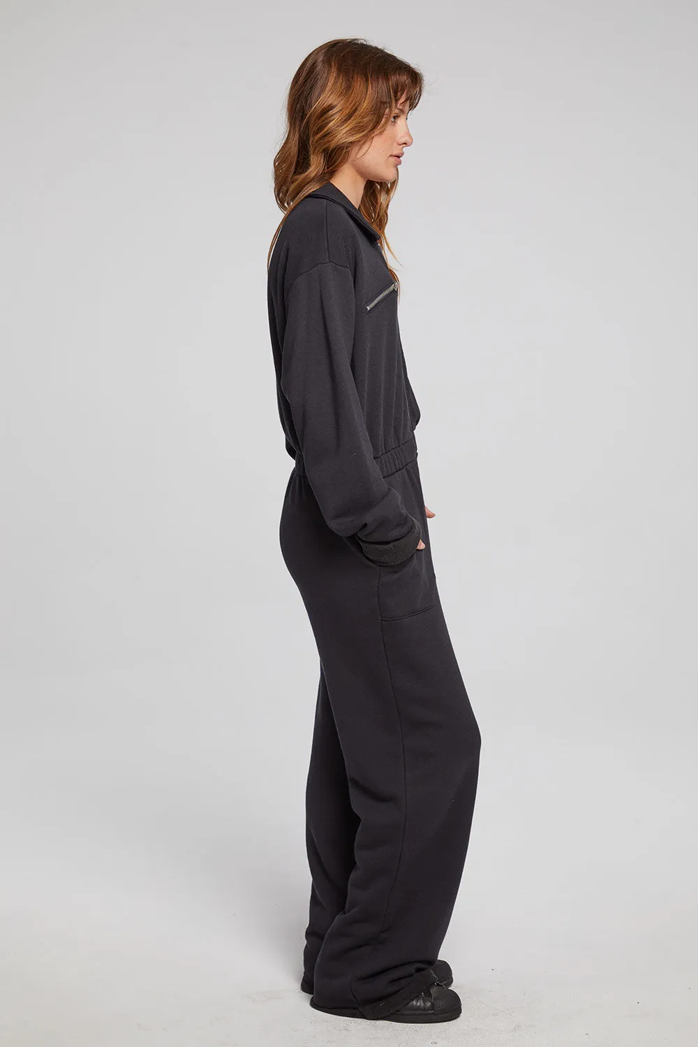 Dolores Licorice Jumpsuit