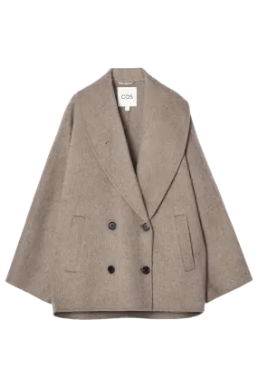 Double-faced Wool Pea Coat