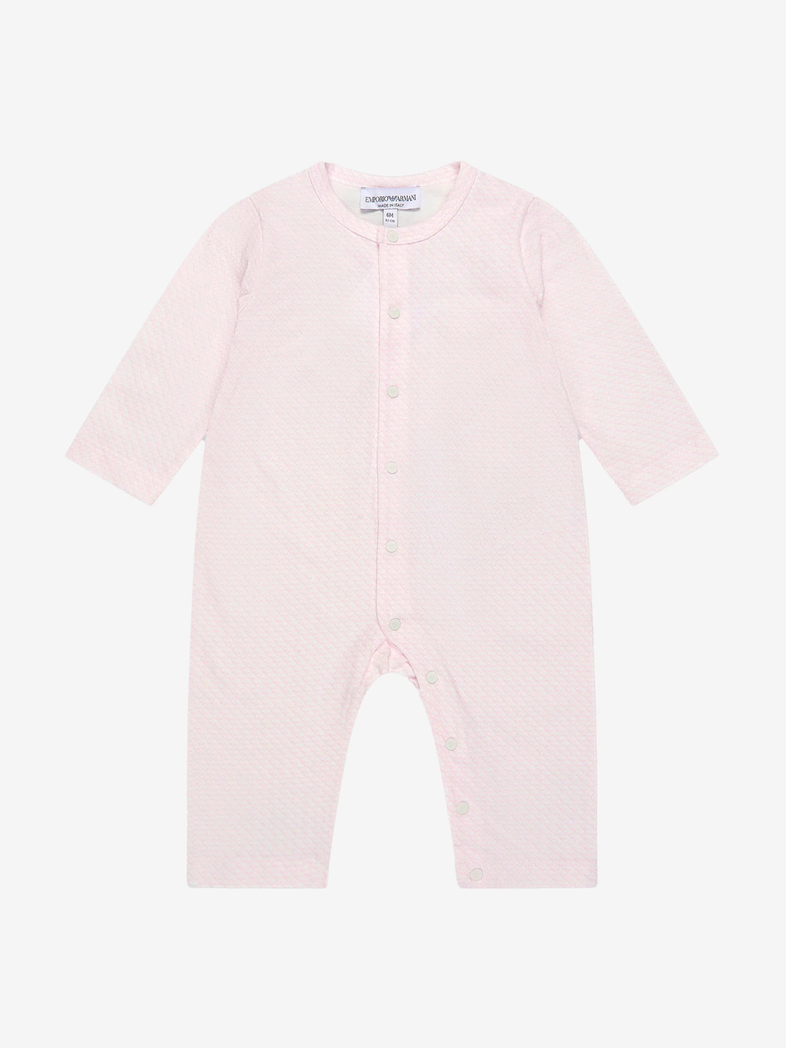 Emporio Armani Baby Girls Cotton Romper Gift Set (4 Piece)