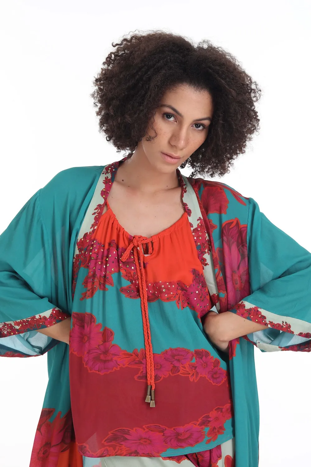 FIORENZE - KIMONO SHRUG (LONG)