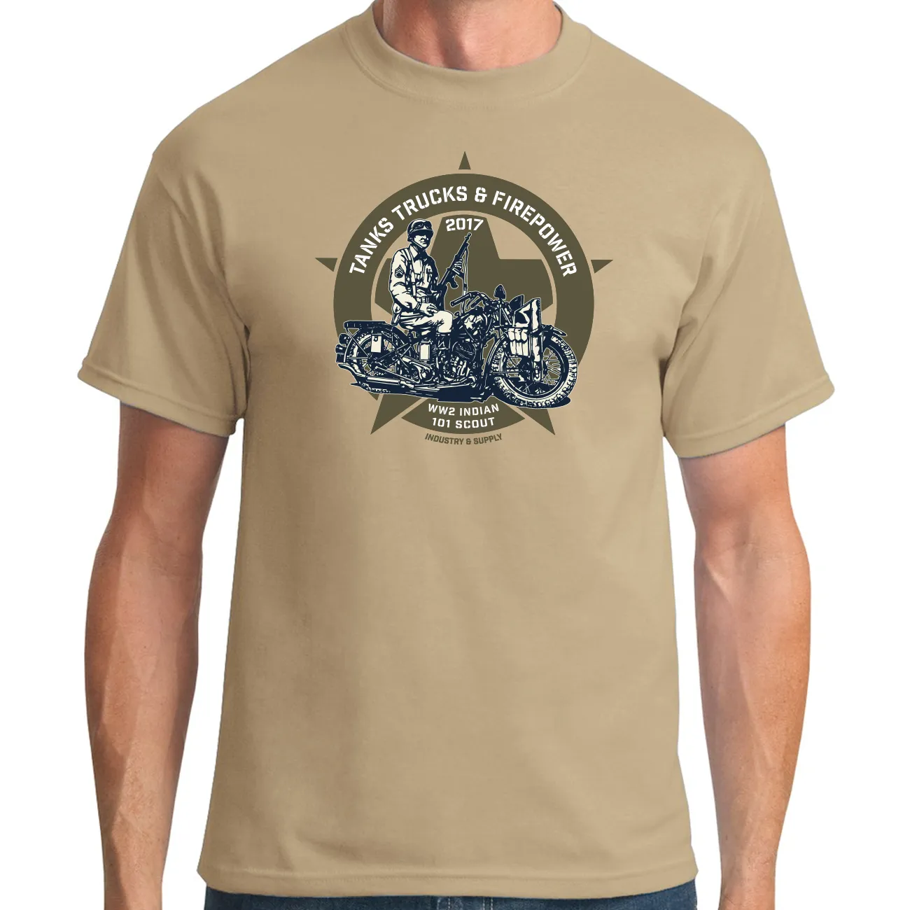 FIREPOWER SHOW WW2 INDIAN T-SHIRT