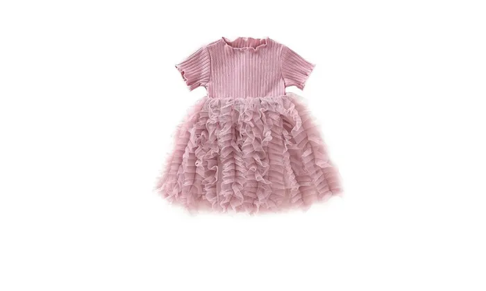 Girls Baby Princess Cake Skirt