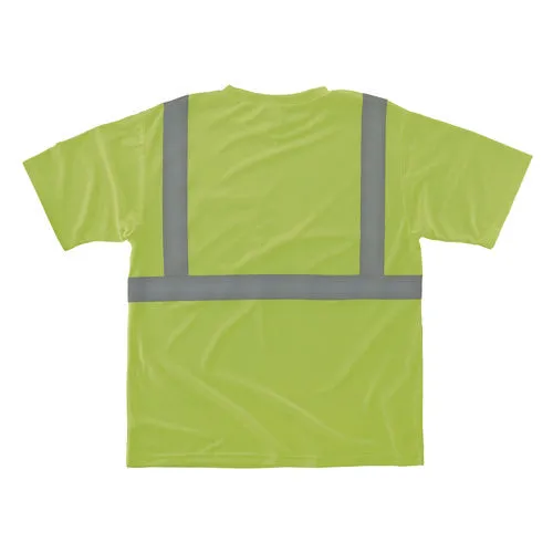 Glowear 8289-eco Class 2 Recycled Hi-vis T-shirt, 2x-large, Lime