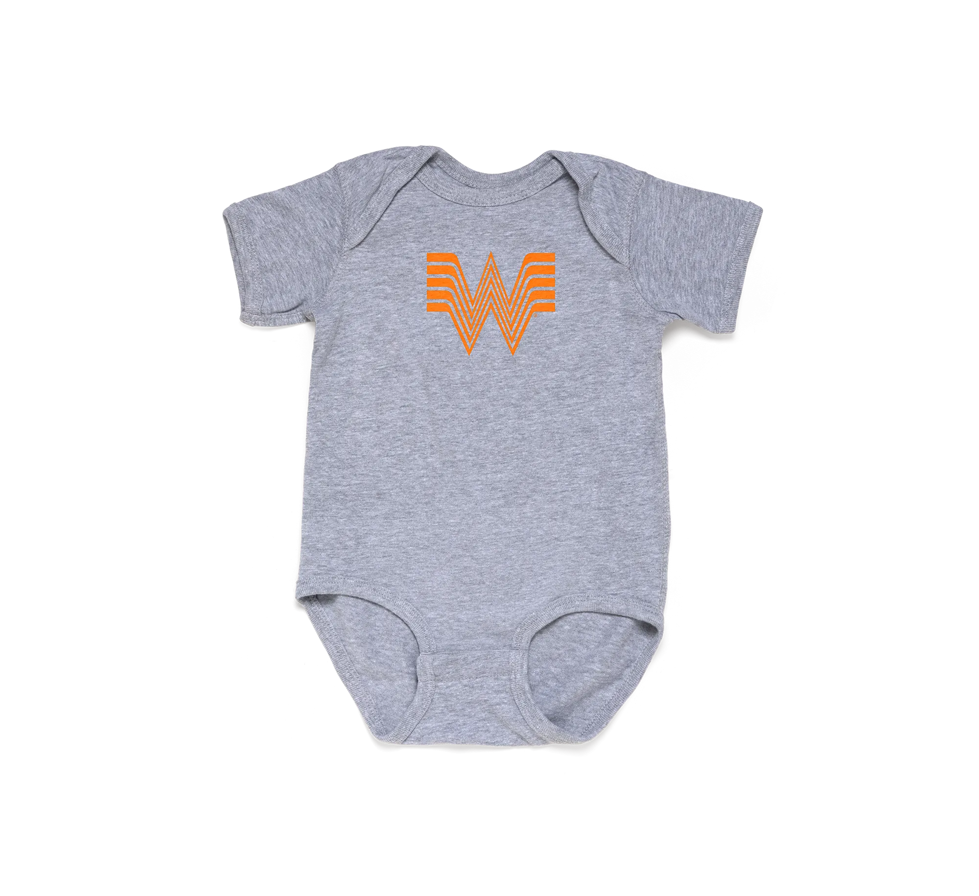 Grey Flying W Baby Bodysuit