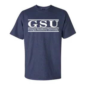 GSU Classic Bar Tee - Heather Navy