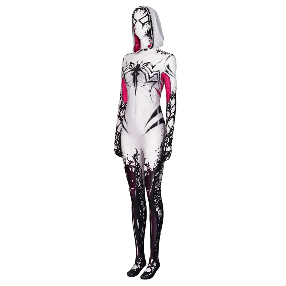 Gwen Stacy Anti-Venom Serum Cosplay Costume Jumpsuit Outfits Halloween Carnival Suit