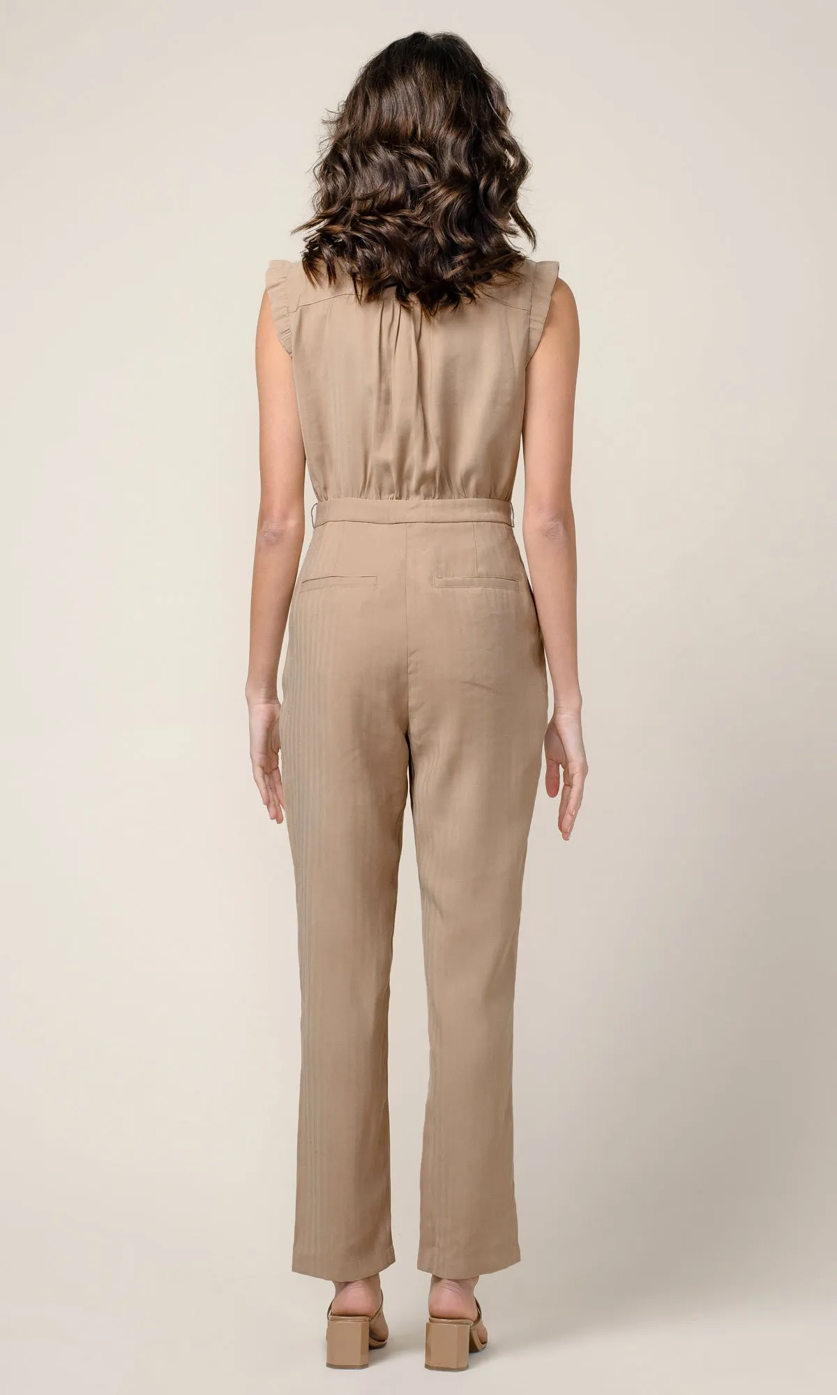 Haven Tencel Utilitarian Jumpsuit - FINAL SALE